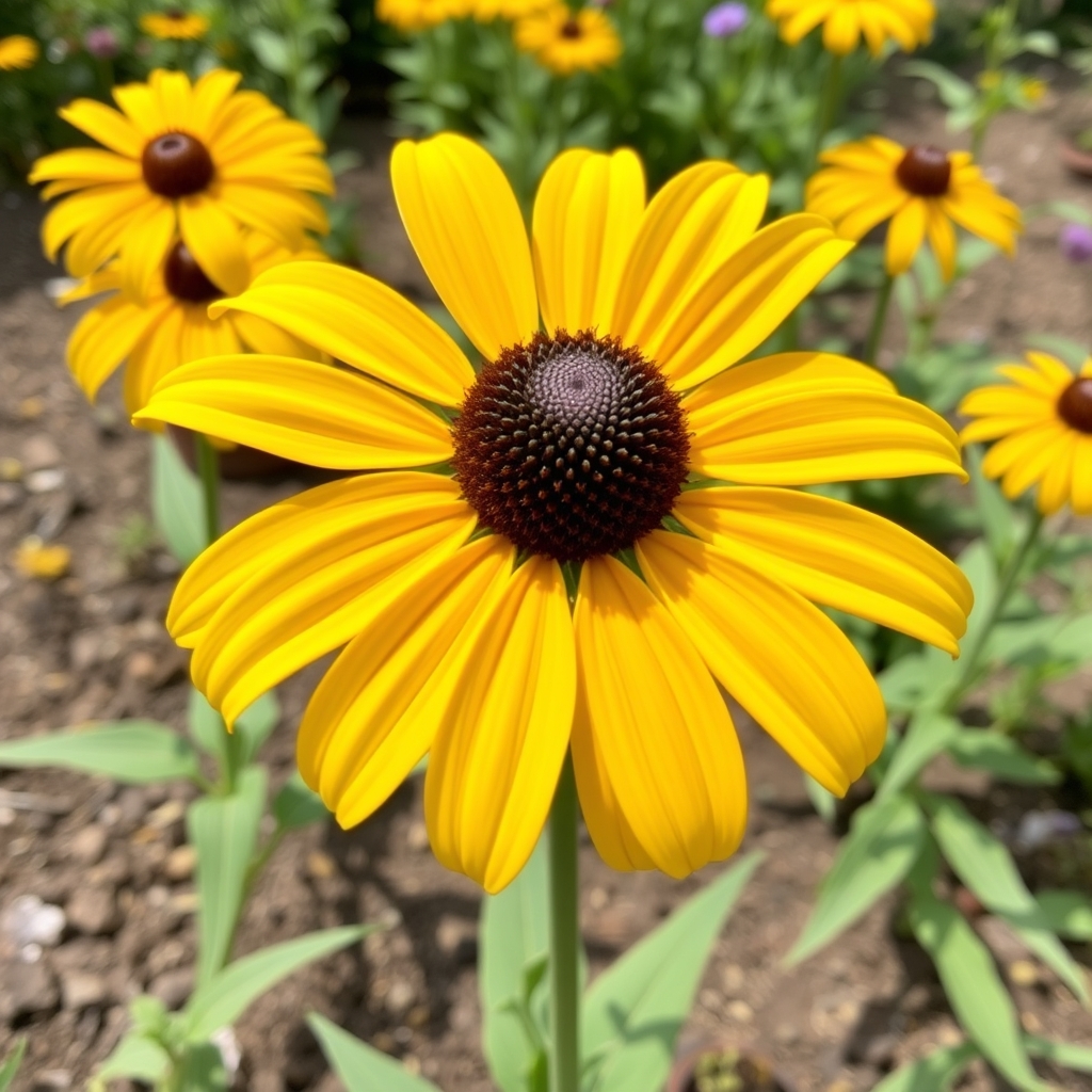 Rudbeckia Sunbeckia ‘Carolina’