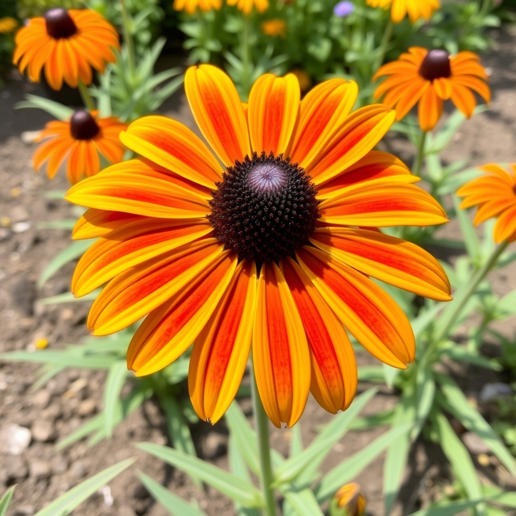 Rudbeckia Sunbeckia ‘Graffiti Caramel’