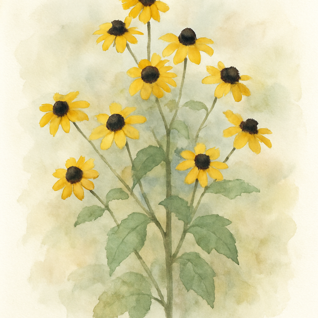 Rudbeckia triloba 'Blackjack Gold'
