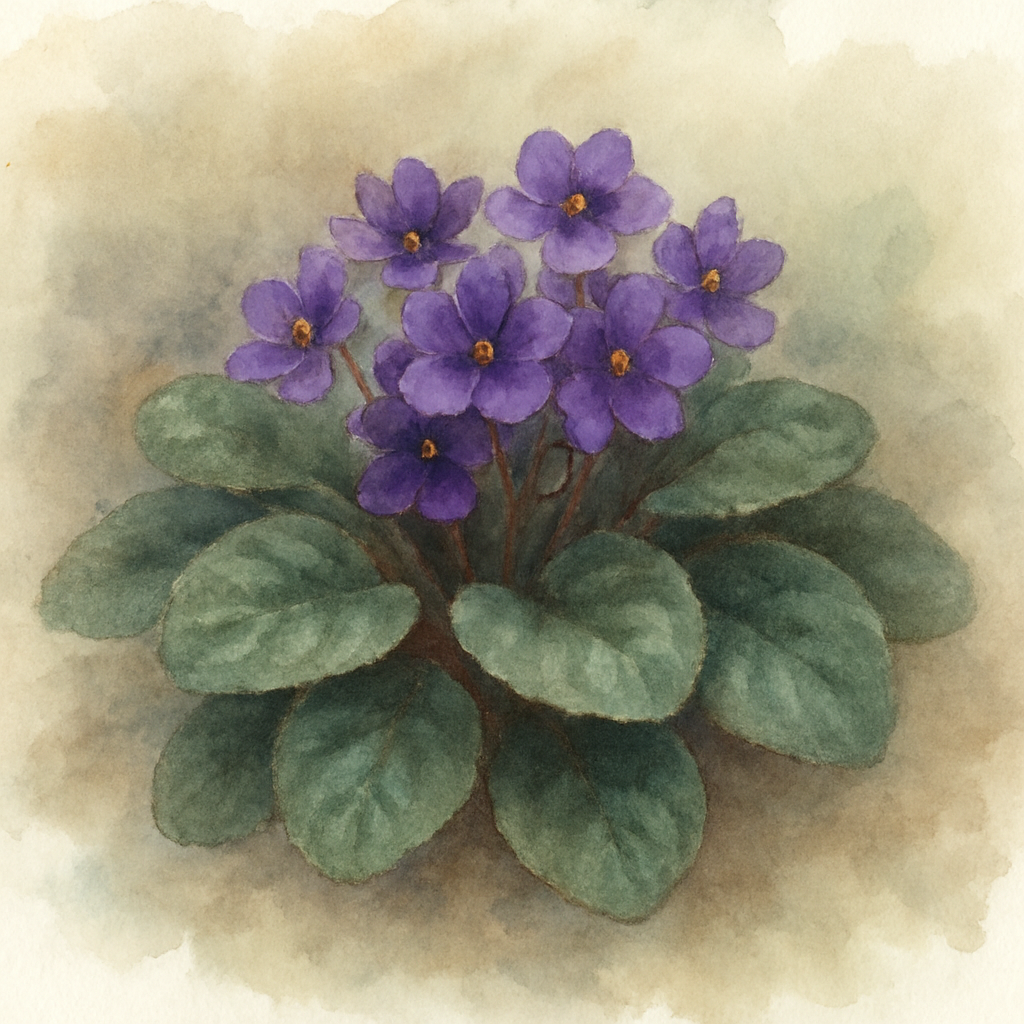 Saintpaulia ionantha difficilis