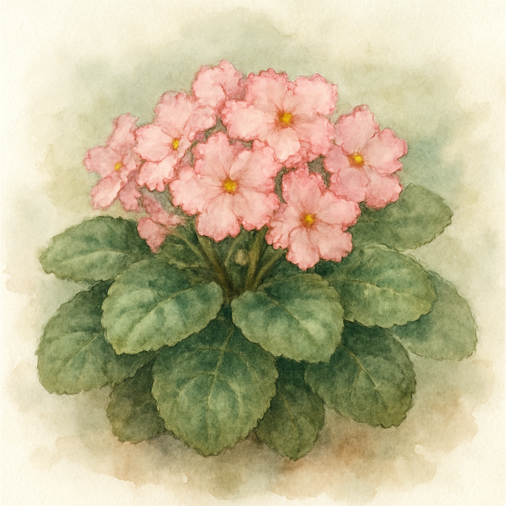 Saintpaulia Mac's Southern Springtime