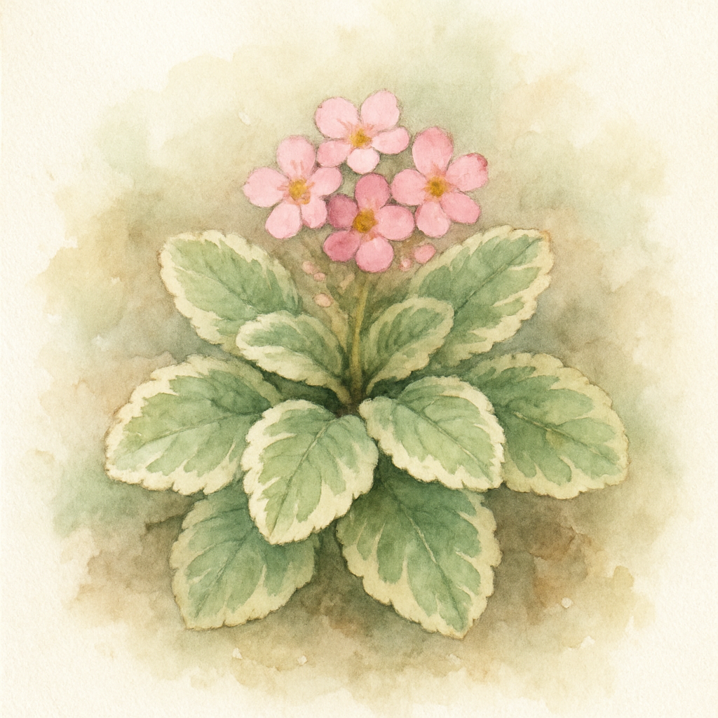Saintpaulia Pink Mint