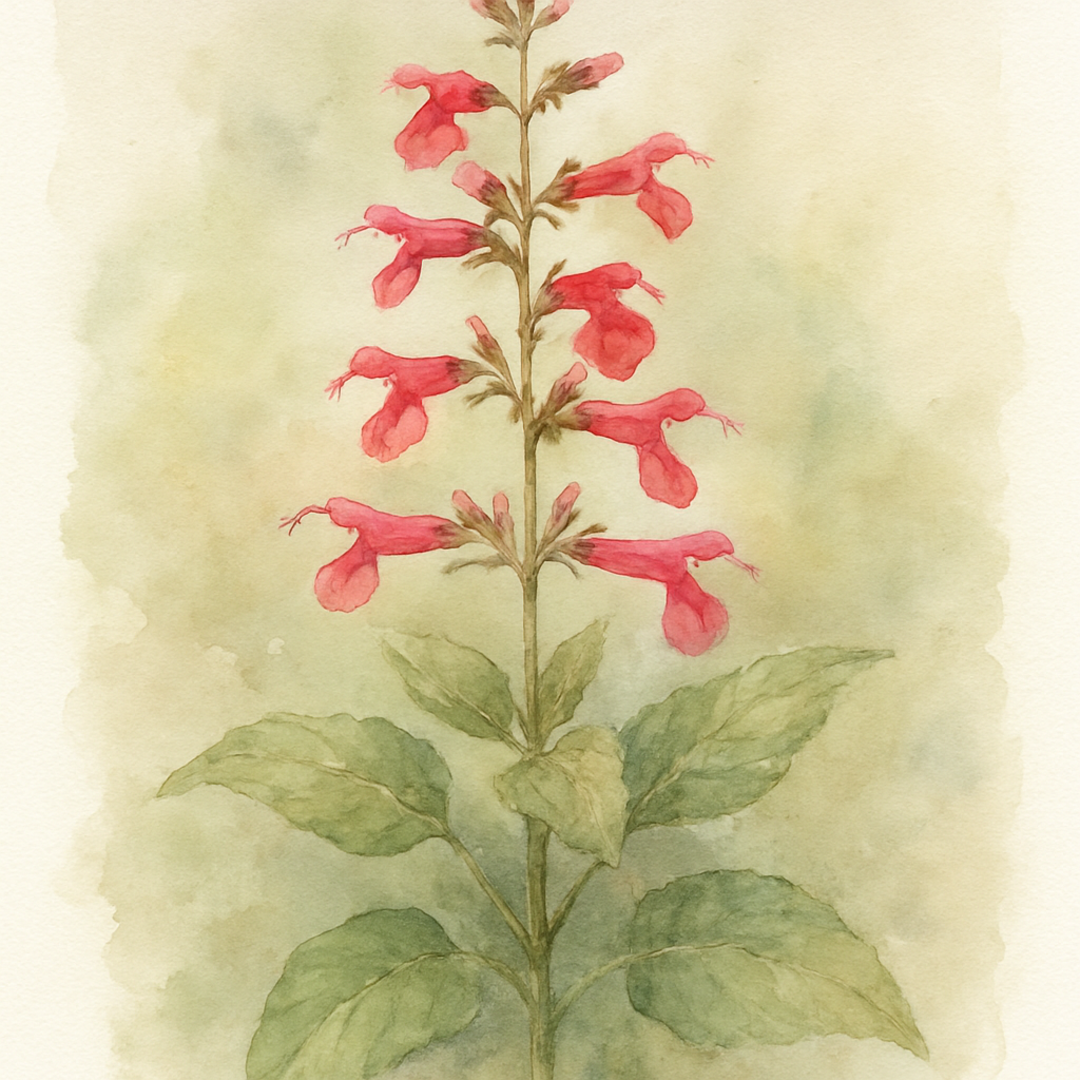 Salvia ‘Tropicolor Carmine’