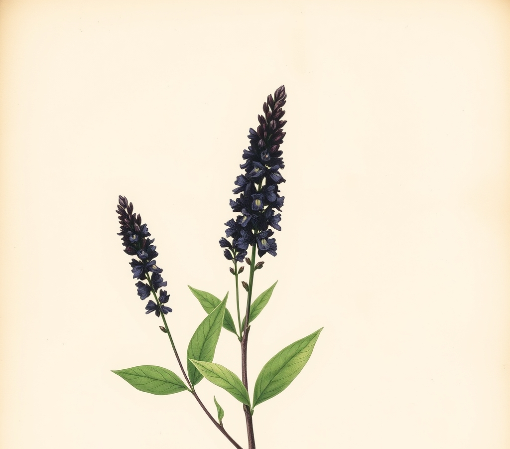 Salvia 'Black and Bloom'