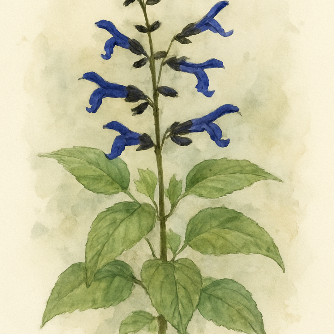 Salvia 'Black & Blue'