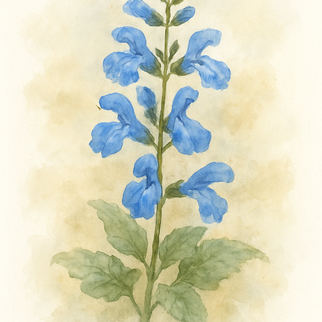 Salvia Blue Butterflies – Salvia sagittata
