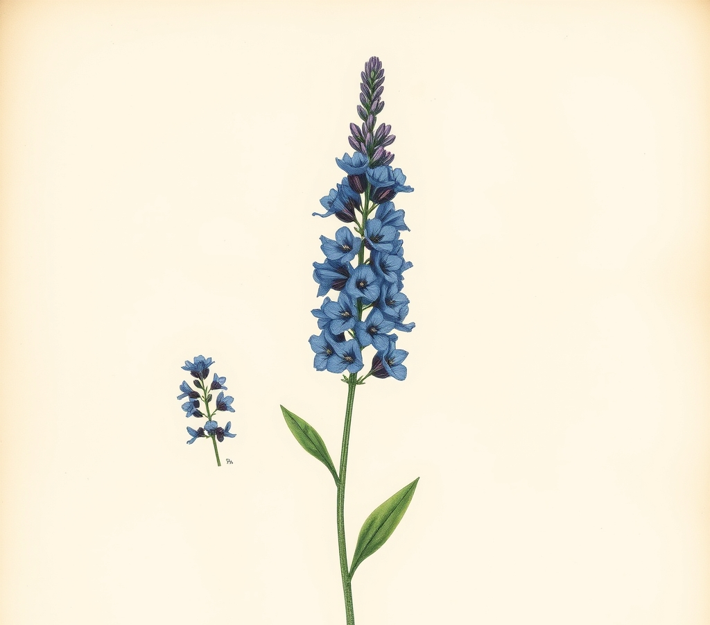 Salvia 'Bordeau Deep Blue'
