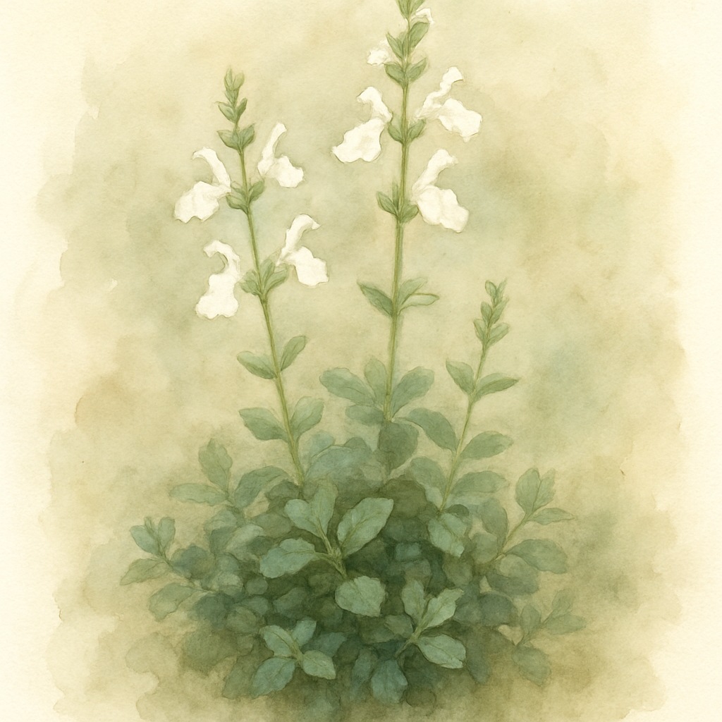 Salvia Chalk White