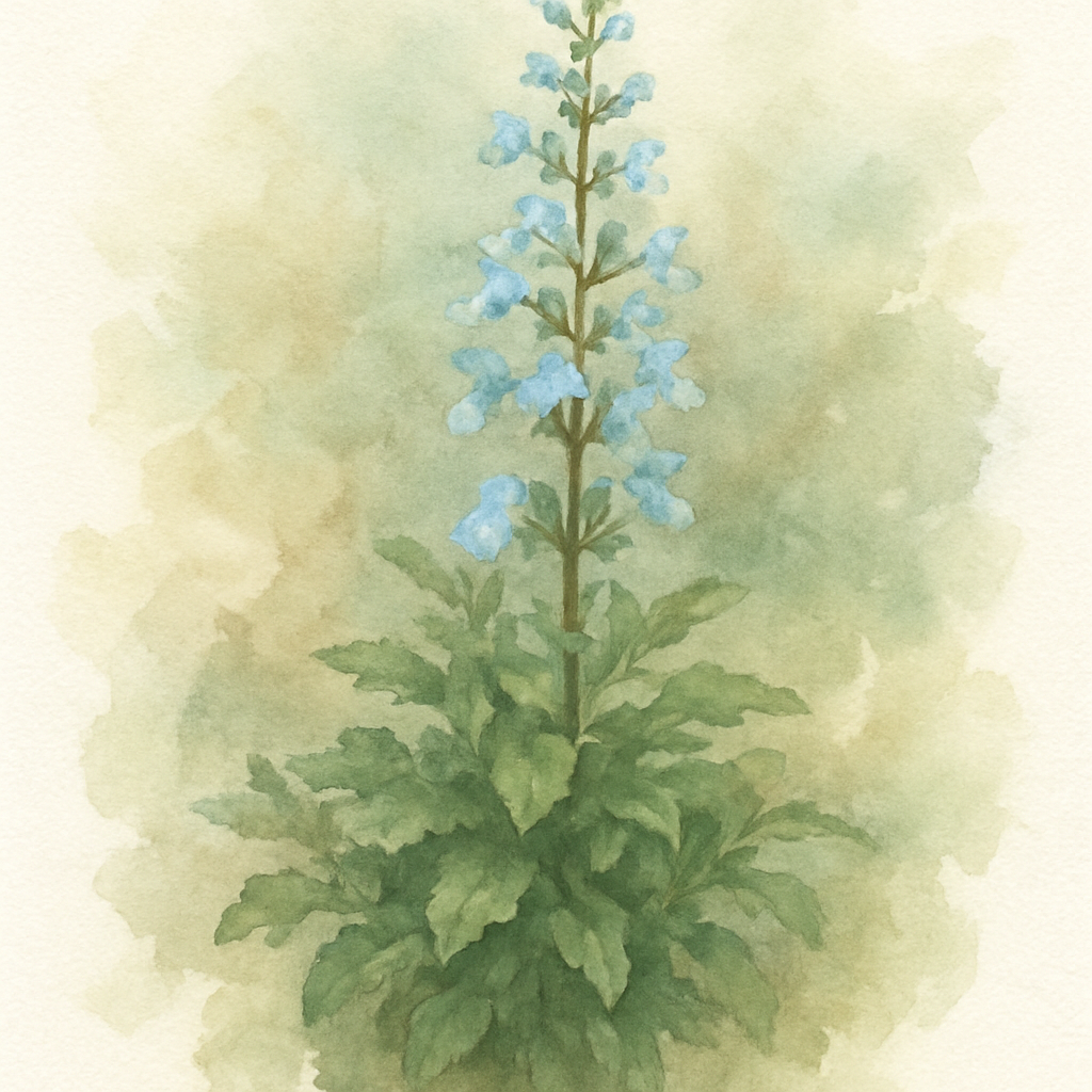 Salvia 'Crystal Blue'