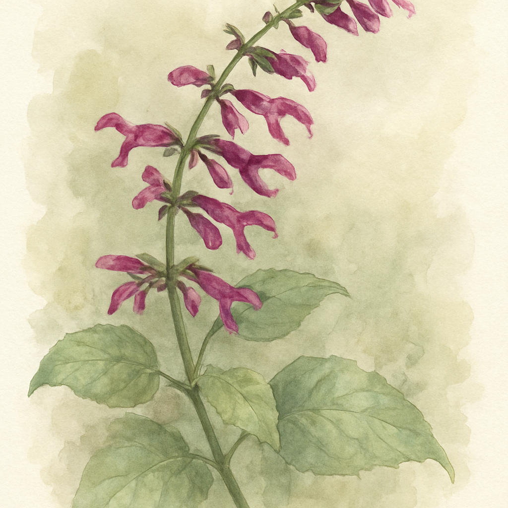 Salvia curviflora