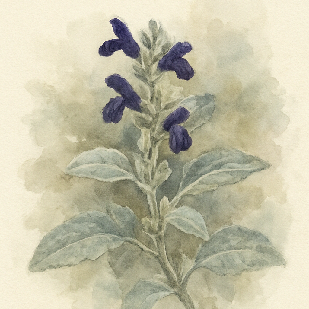 Salvia Discolor – Andean Silver Leaved Sage