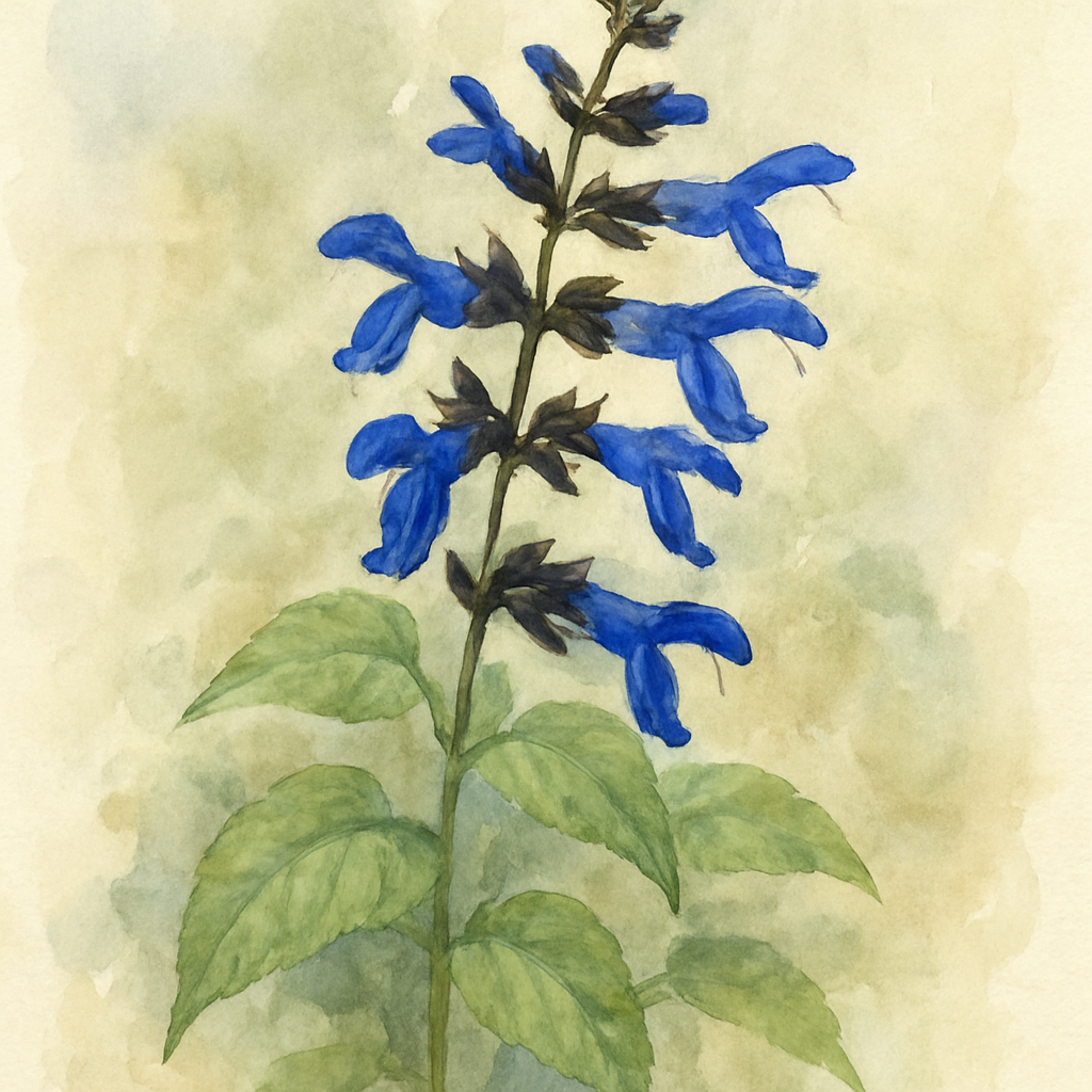 Salvia guaranitica Black and Blue