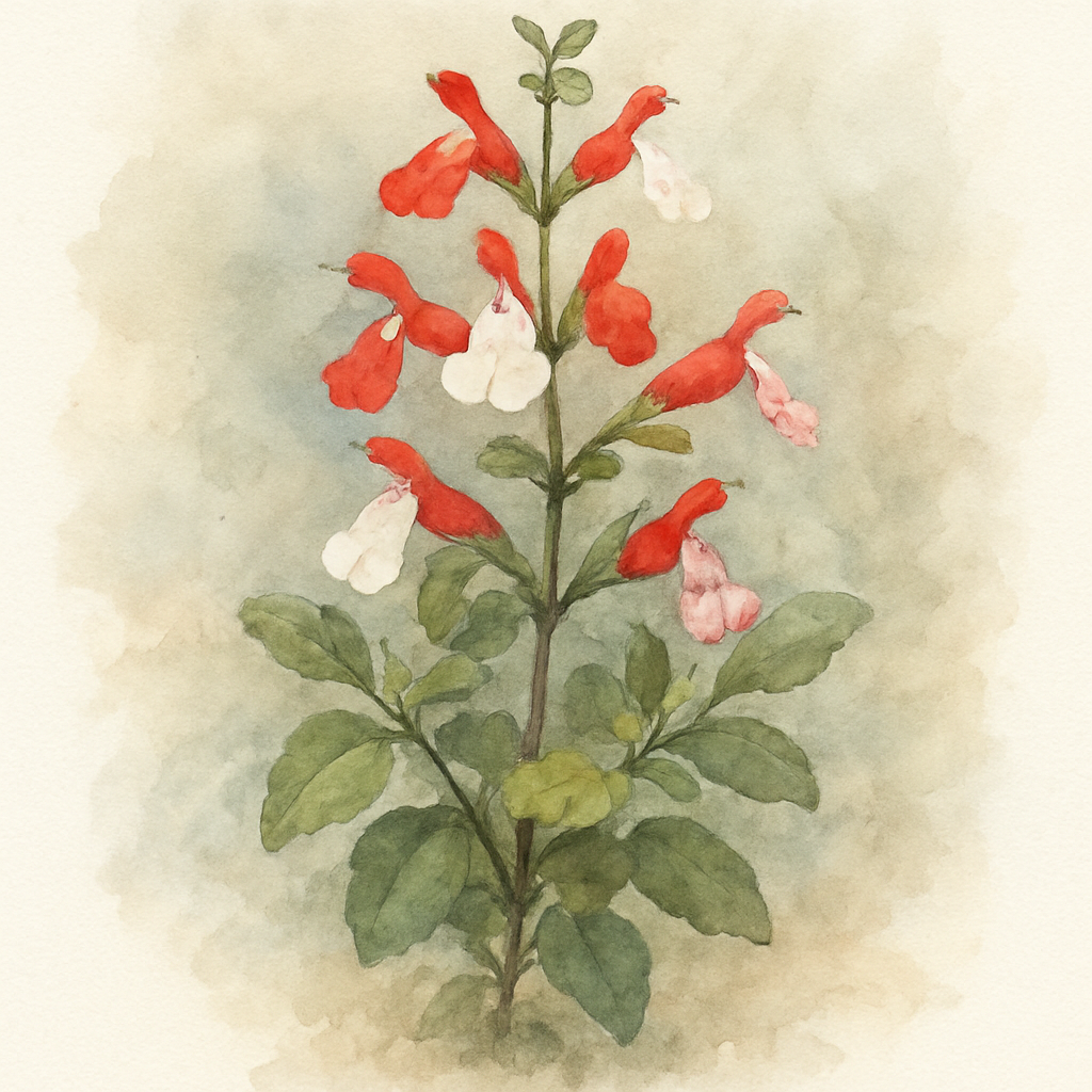 Salvia Hot Lips – Salvia jamensis