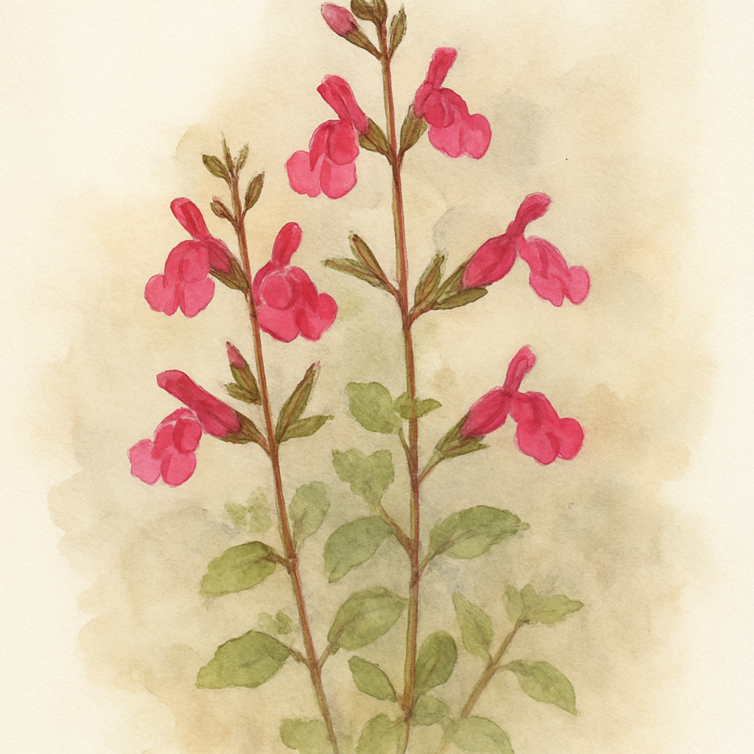 Salvia microphylla ‘Heatwave blast’