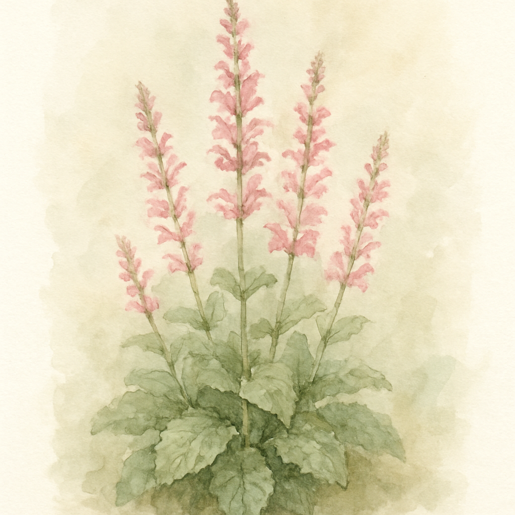 Salvia 'Feathers Flamingo'