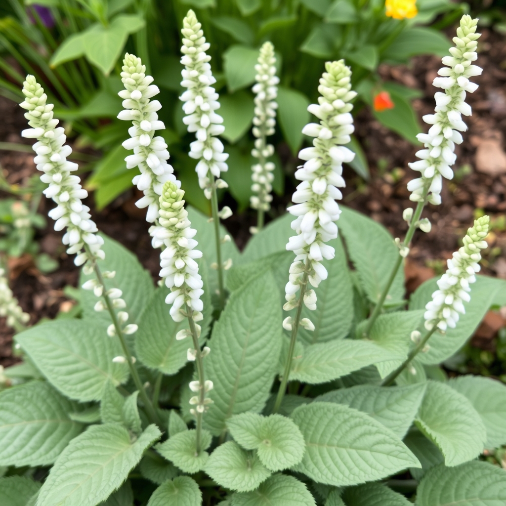 Salvia nemorosa ‘Sensation Compact White’