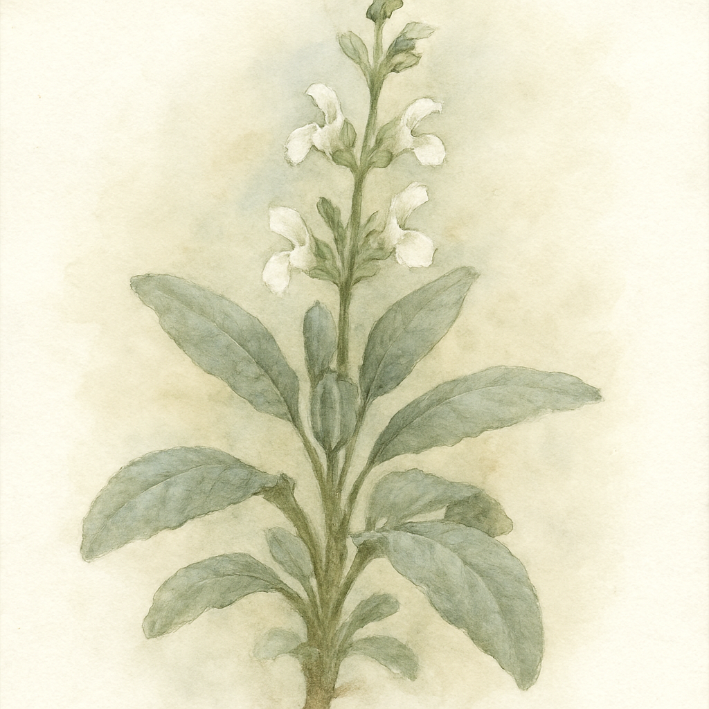 Salvia officinalis ‘Albiflora’