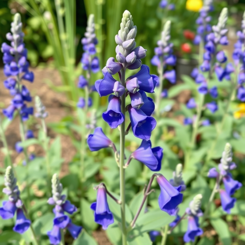 Salvia patens Blue Angel