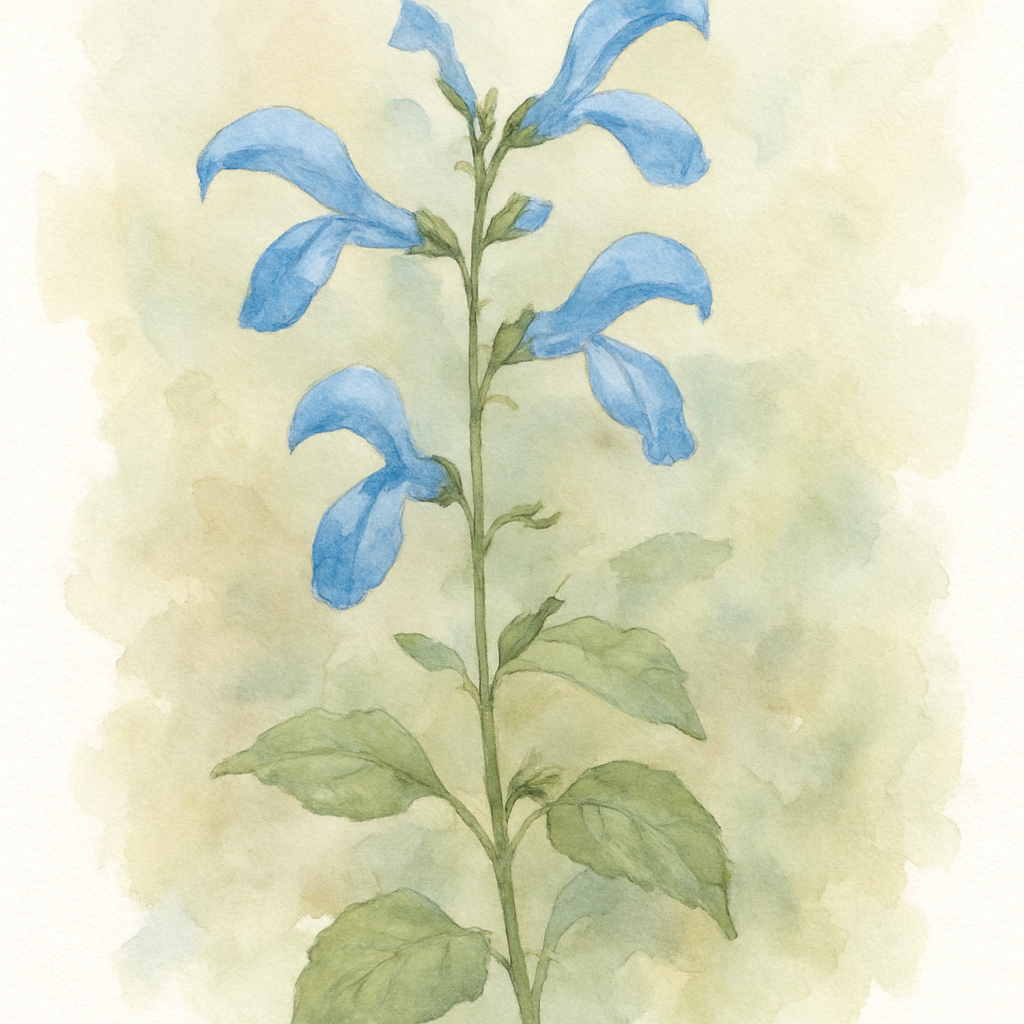 Salvia patens Chilcombe