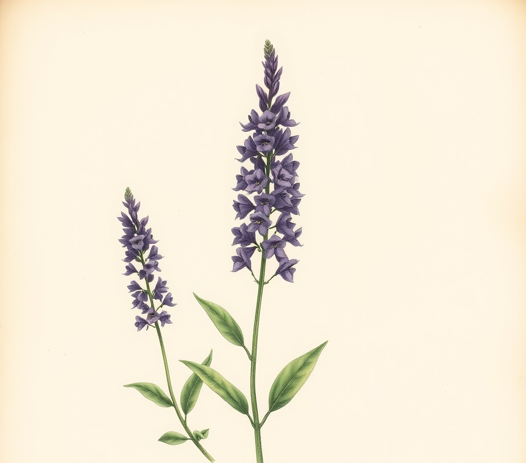 Purple Salvia Trio