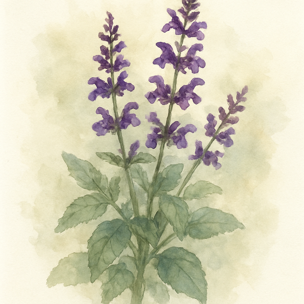 Purple Salvia