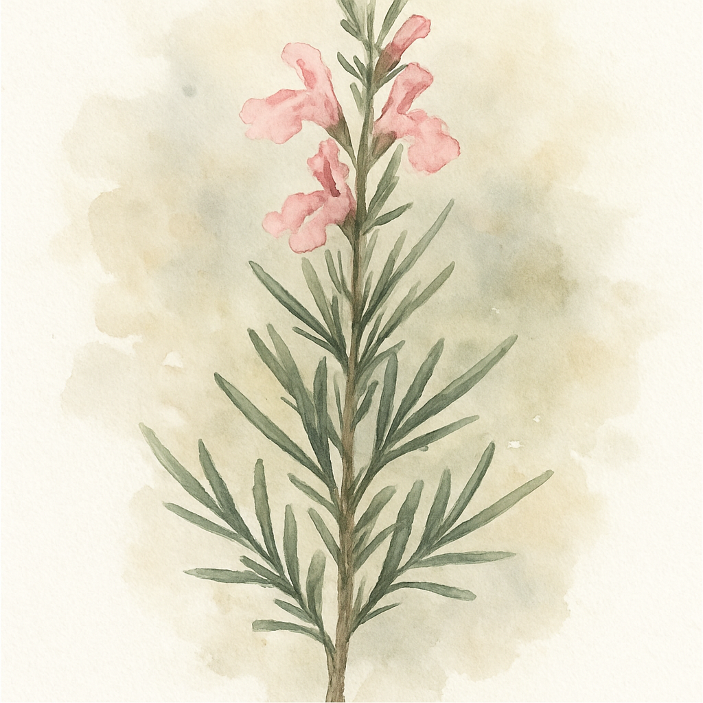Salvia rosmarinus 'Roseus'