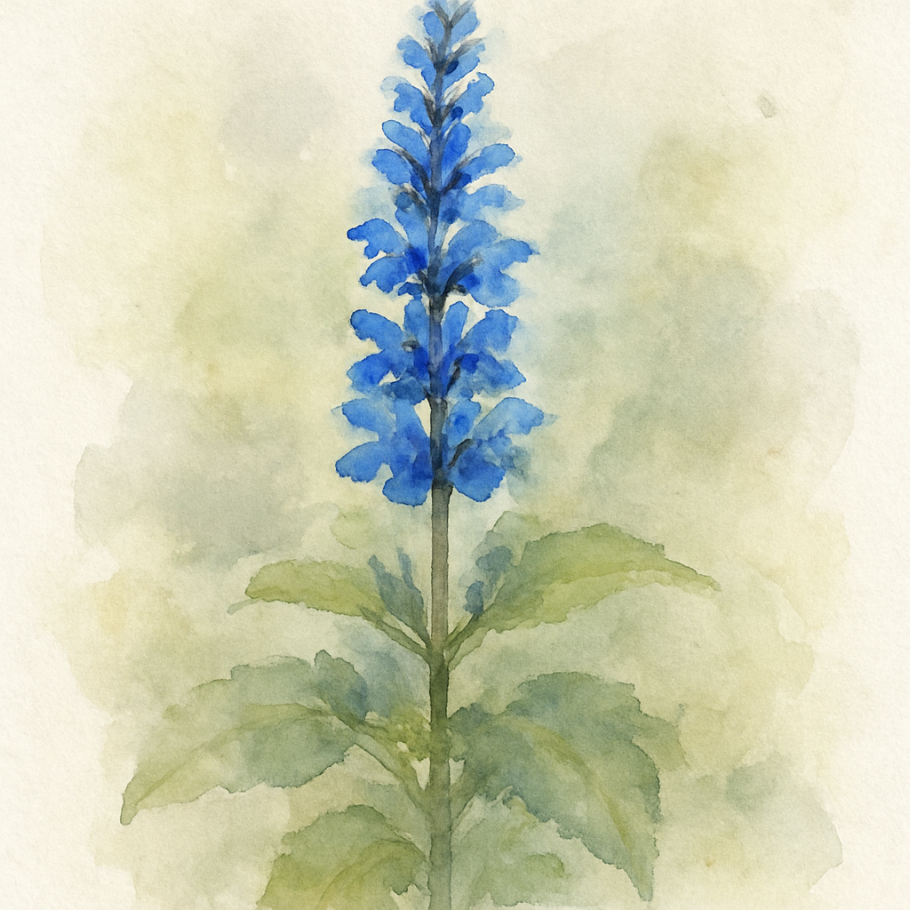 Salvia × sylvestris 'Crystal Blue'