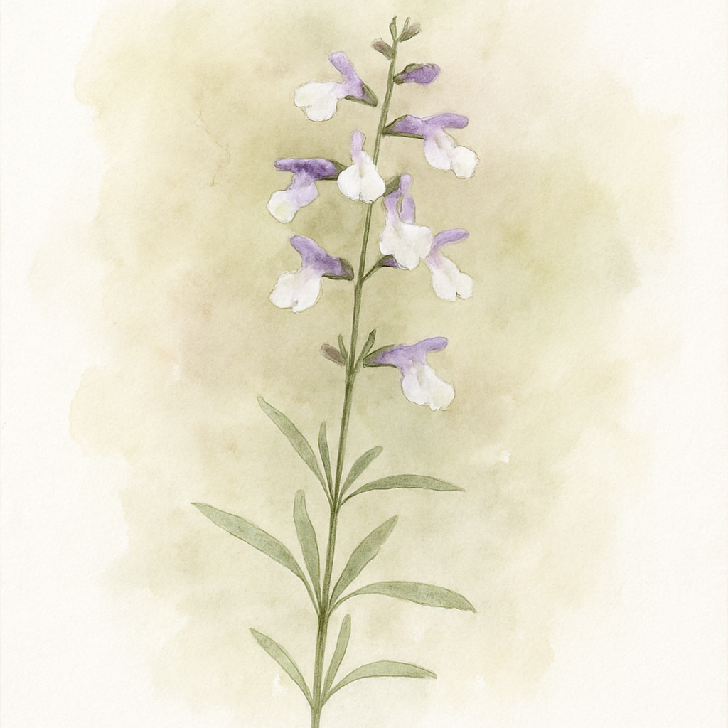Salvia Trebah Lilac White