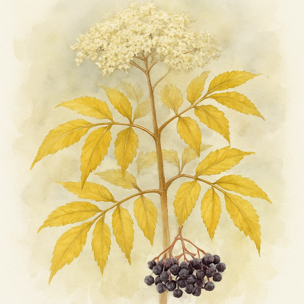 Sambucus nigra ‘Golden Spark’