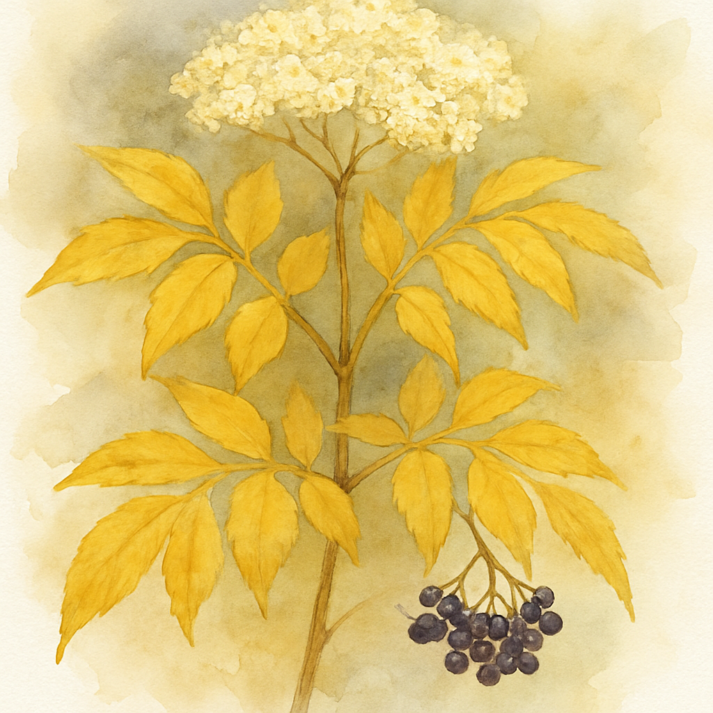 Sambucus nigra Aurea