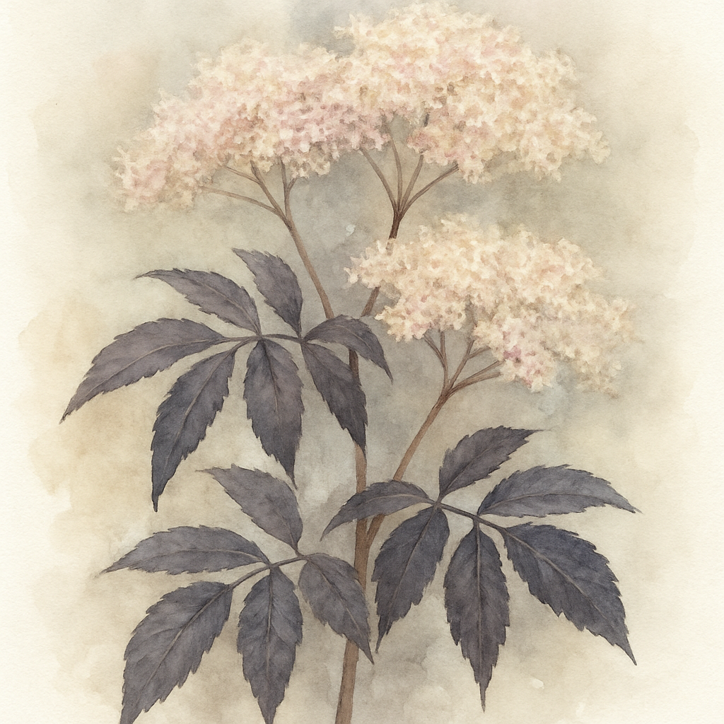 Sambucus 'Black Beauty'
