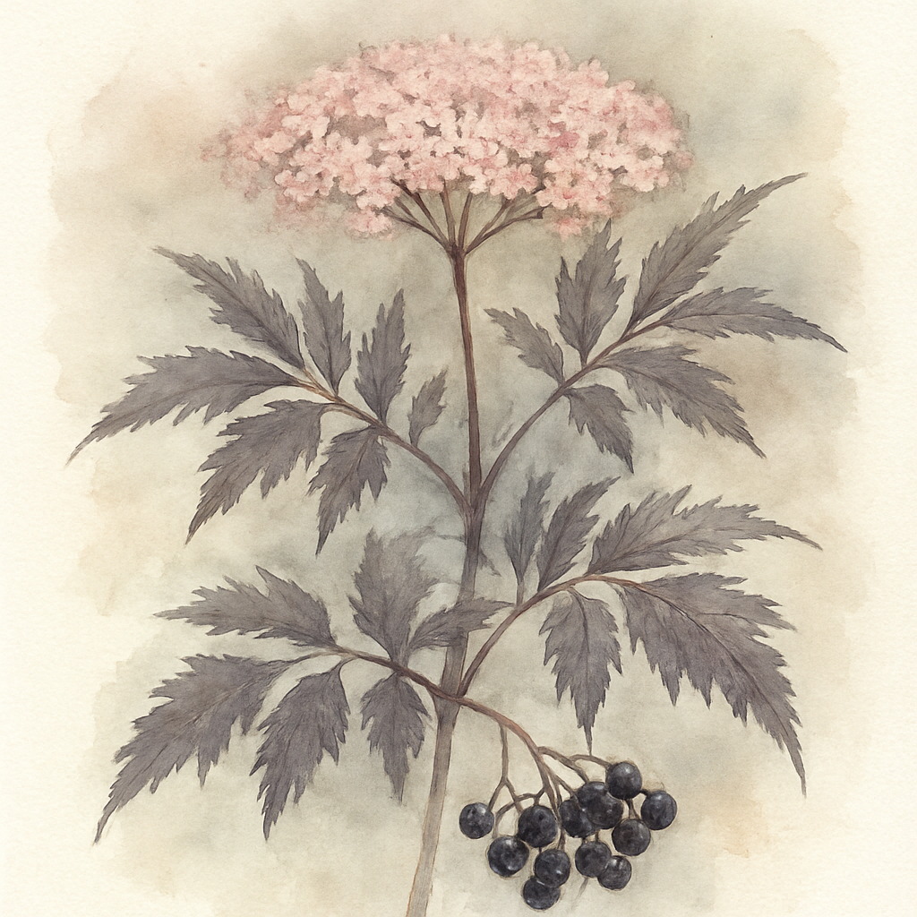 Sambucus nigra Black Lace