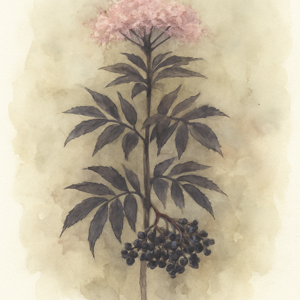 Sambucus 'Black Tower'