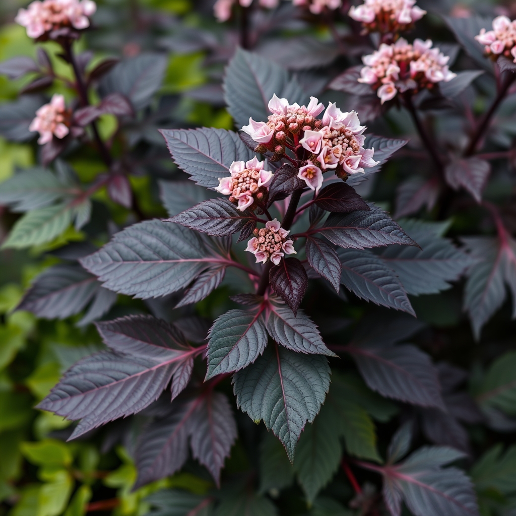 Sambucus nigra f. porphyrophylla 'Guincho Purple'