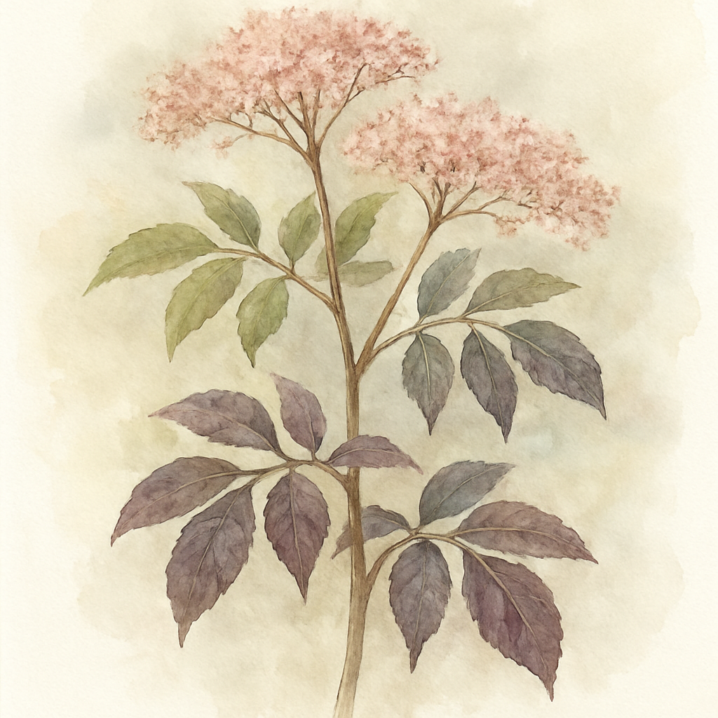 Sambucus nigra f. porphyrophylla 'Guincho Purple'