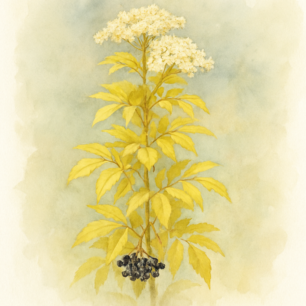 Sambucus Golden Tower