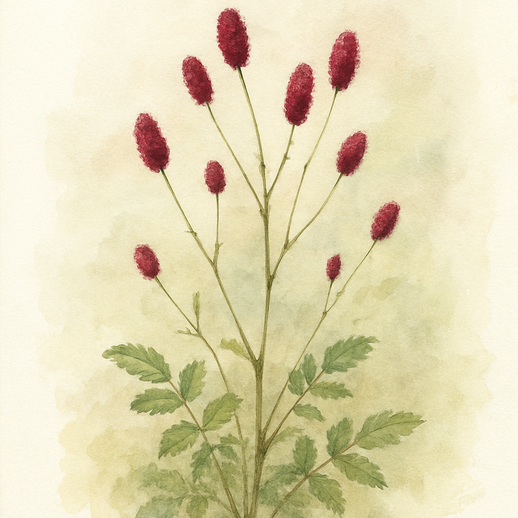 Sanguisorba officinalis 'Crimson Queen'