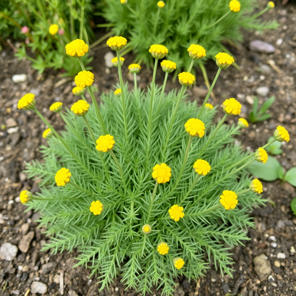 Santolina rosmarinifolia subsp rosmarinifolia