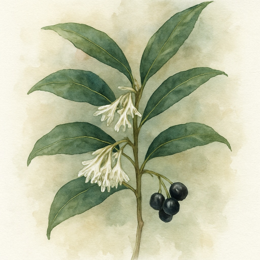 Sarcococca confusa White Christmas Box