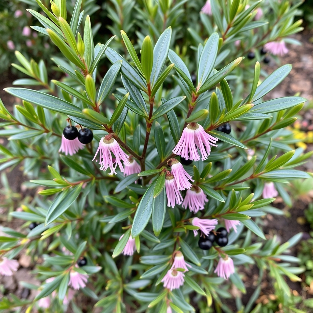 Sarcococca hookeriana var digyna – Pink Sweet Box
