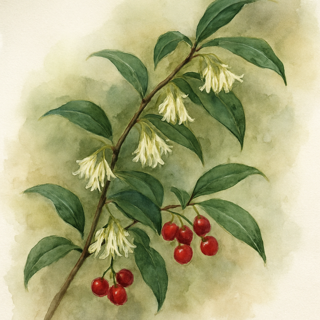 Sarcococca ruscifolia – Fragrant Sweet Box