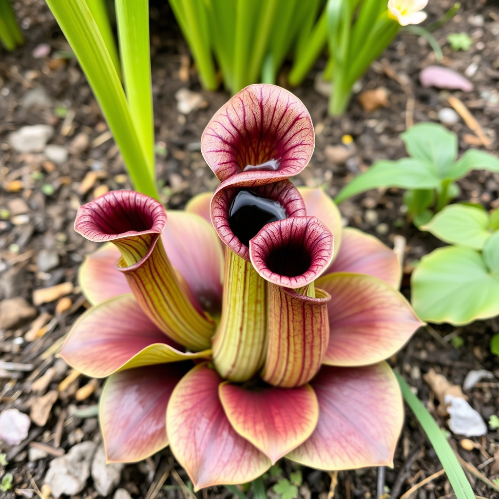 Purple Pitcher Plant