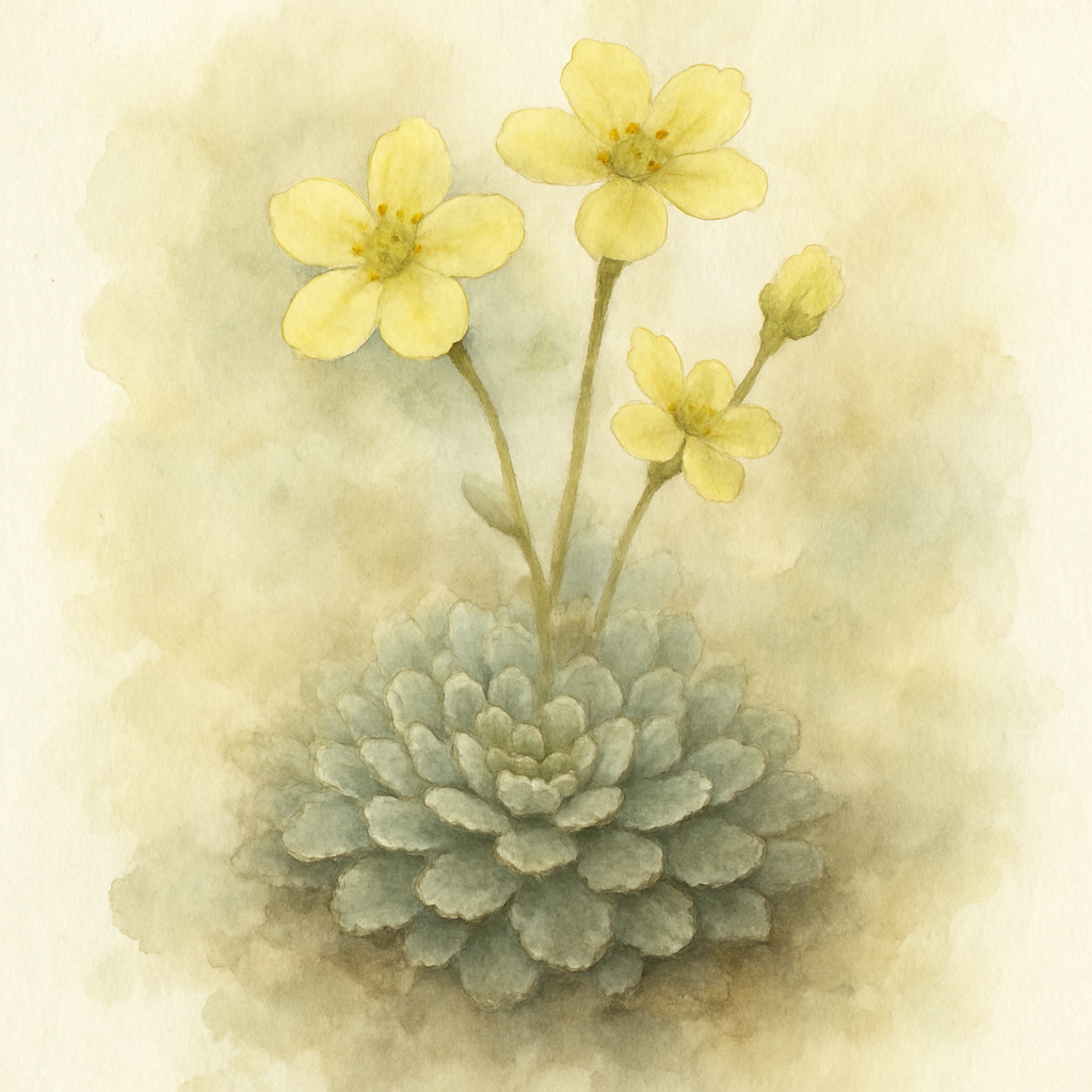 Saxifraga Lemon Puff