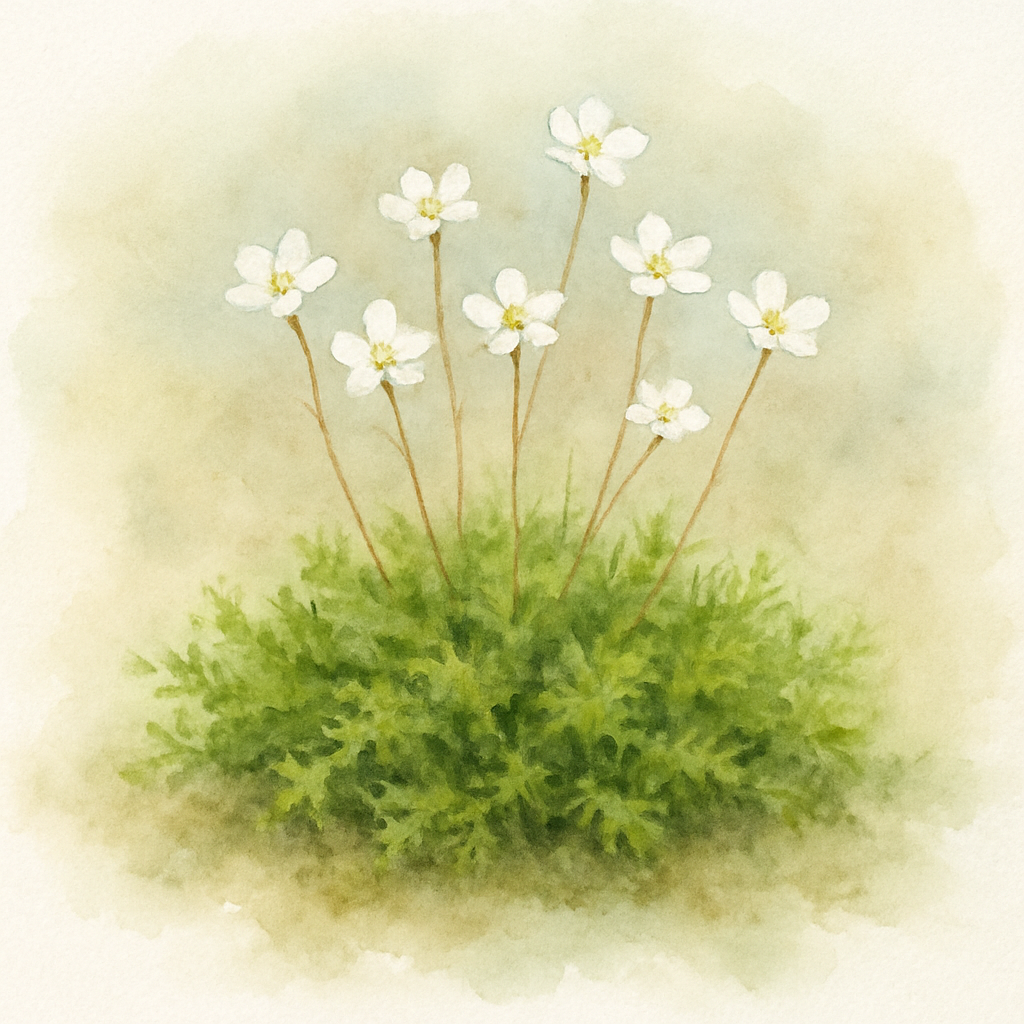 Saxifraga mossy