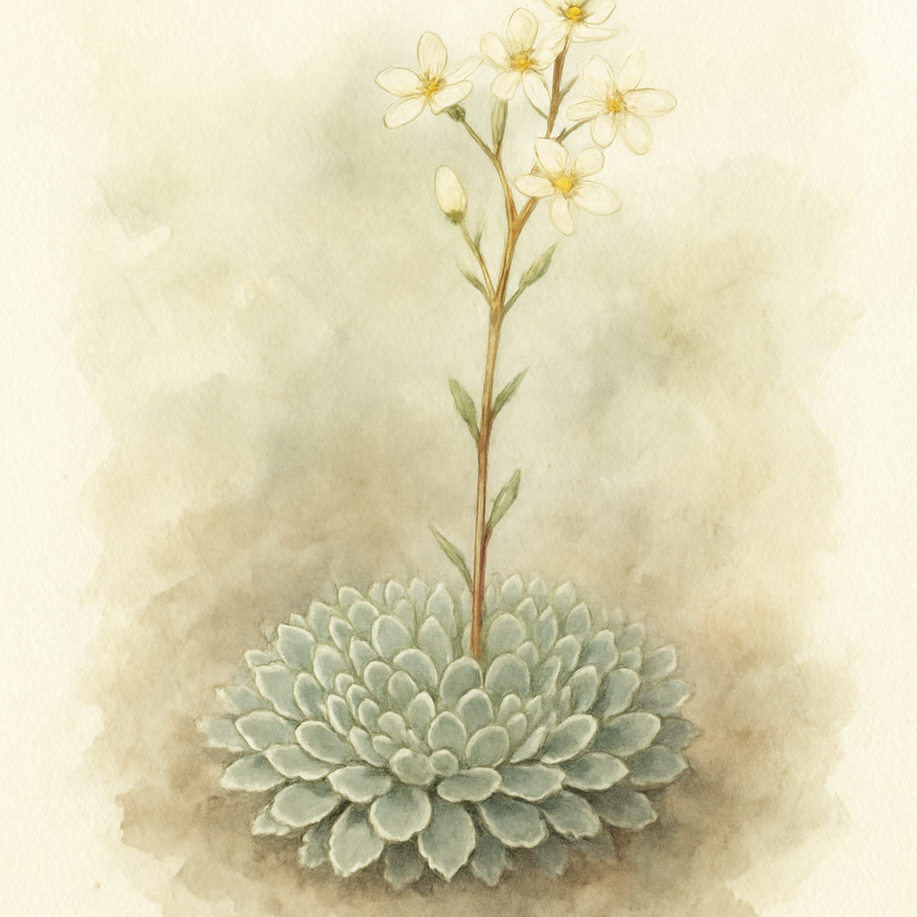 Saxifraga paniculata carniolica