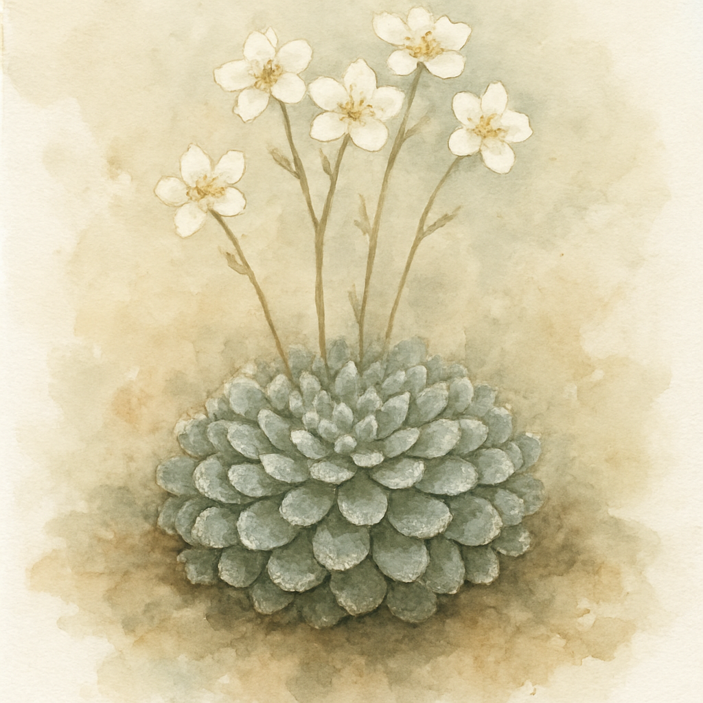 Saxifraga paniculata minutifolia
