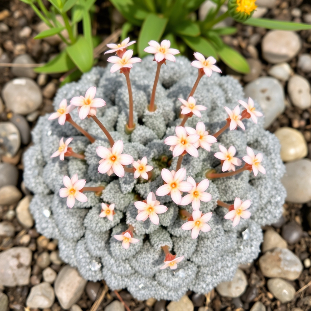 Saxifraga 'Peach Melba'
