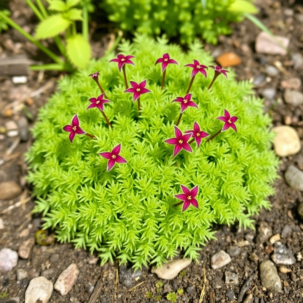 Saxifraga Touran Deep Red Rockfoil Plants