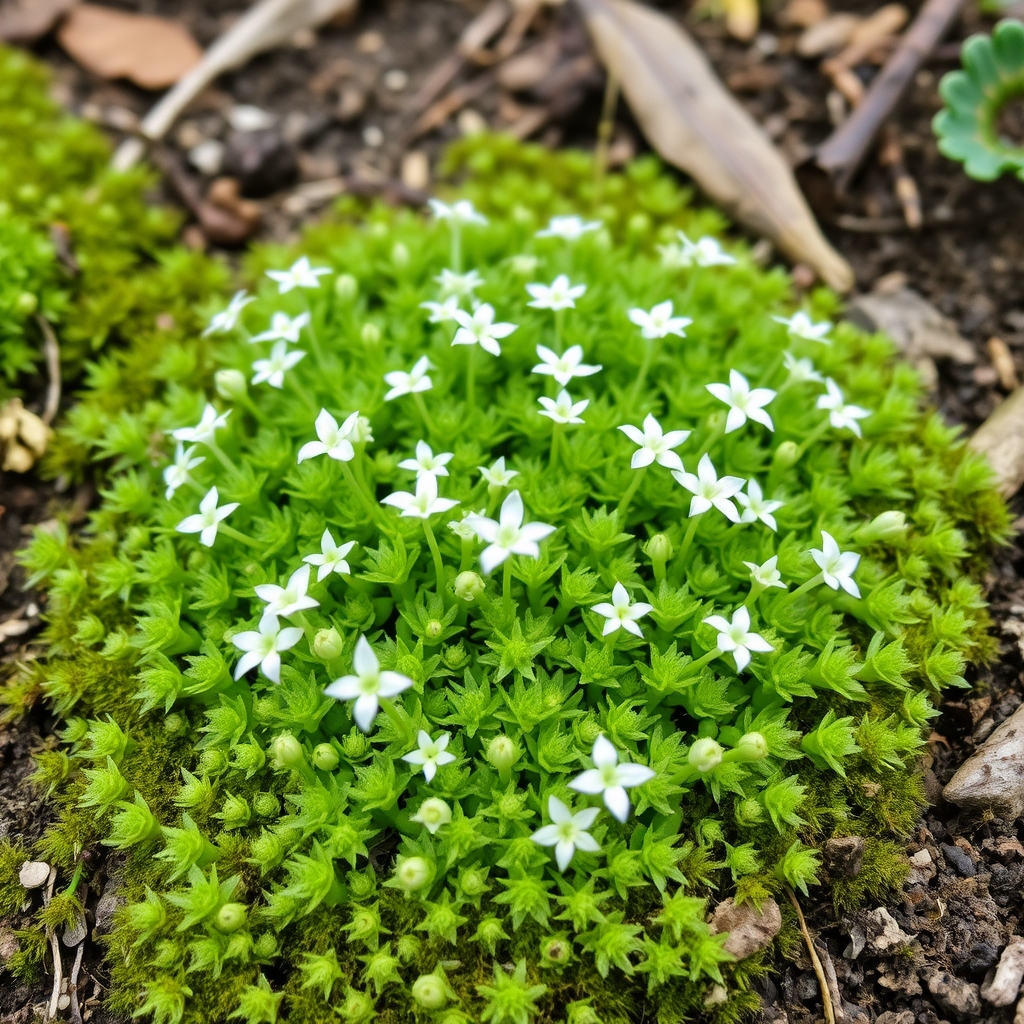 Saxifraga 'White Carpet'
