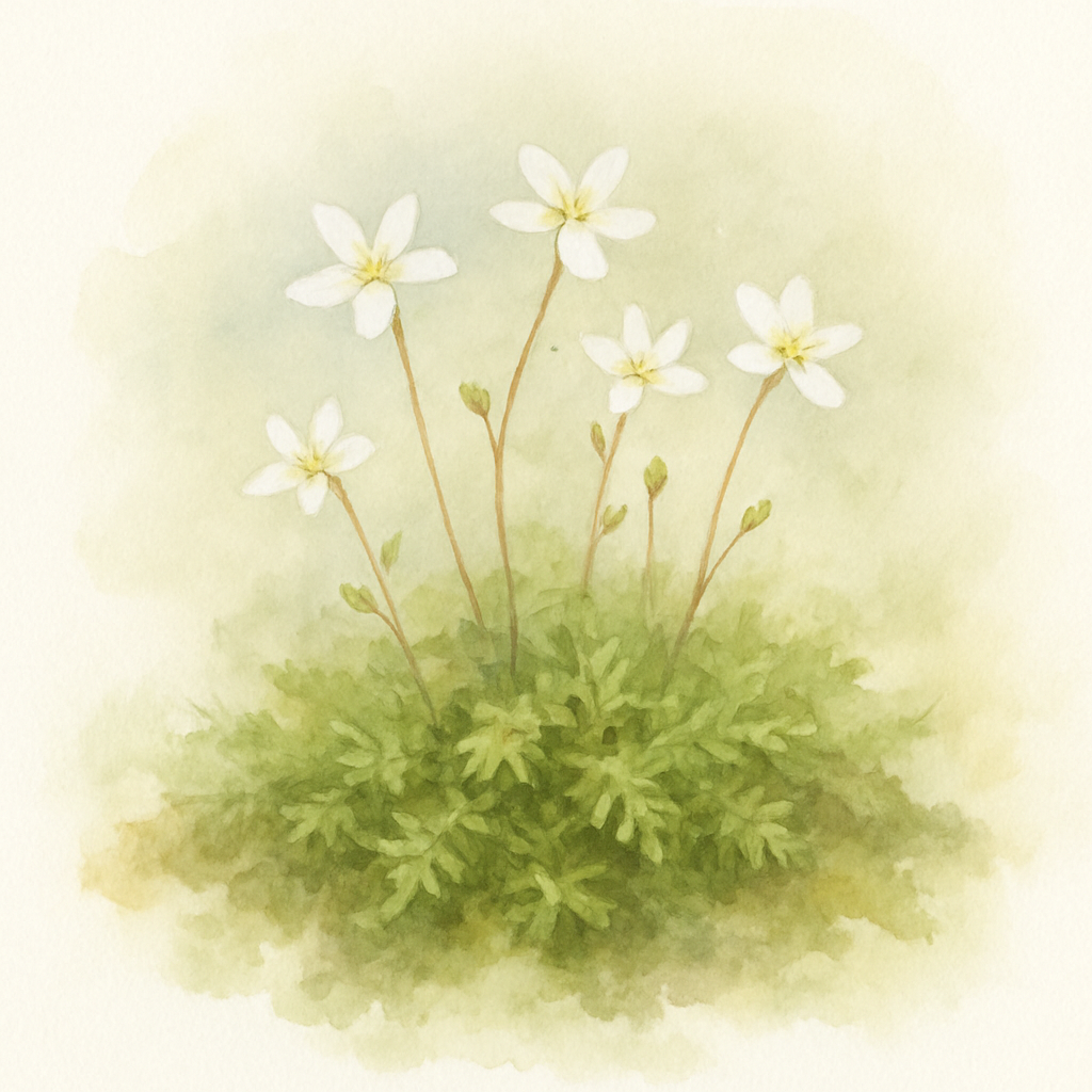 Saxifraga 'White Carpet'